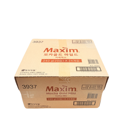 MAXIM INSTANT COFFEE MIX MOCAGOLD(240G*24EA) 동서 맥심 모카 골드 커피믹스 20봉
