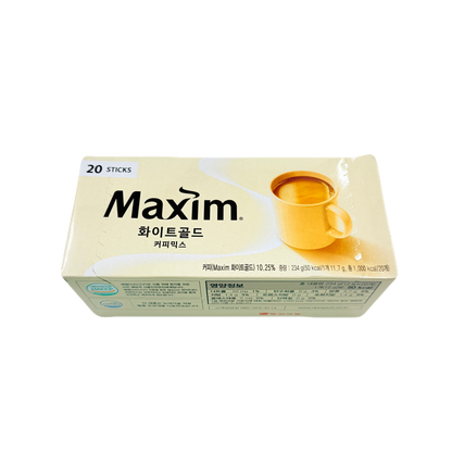 MAXIM INSTANT COFFEE MIX WHITEGOLD(234G*24EA) 동서 맥심 화이트 골드 커피믹스20봉