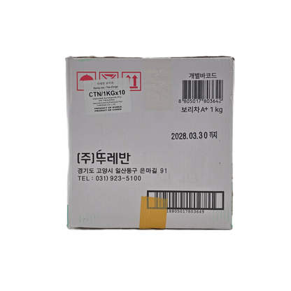 TB ROASTED BARLEY TEA (1KG*10) 뚜레반 보리차 벌크