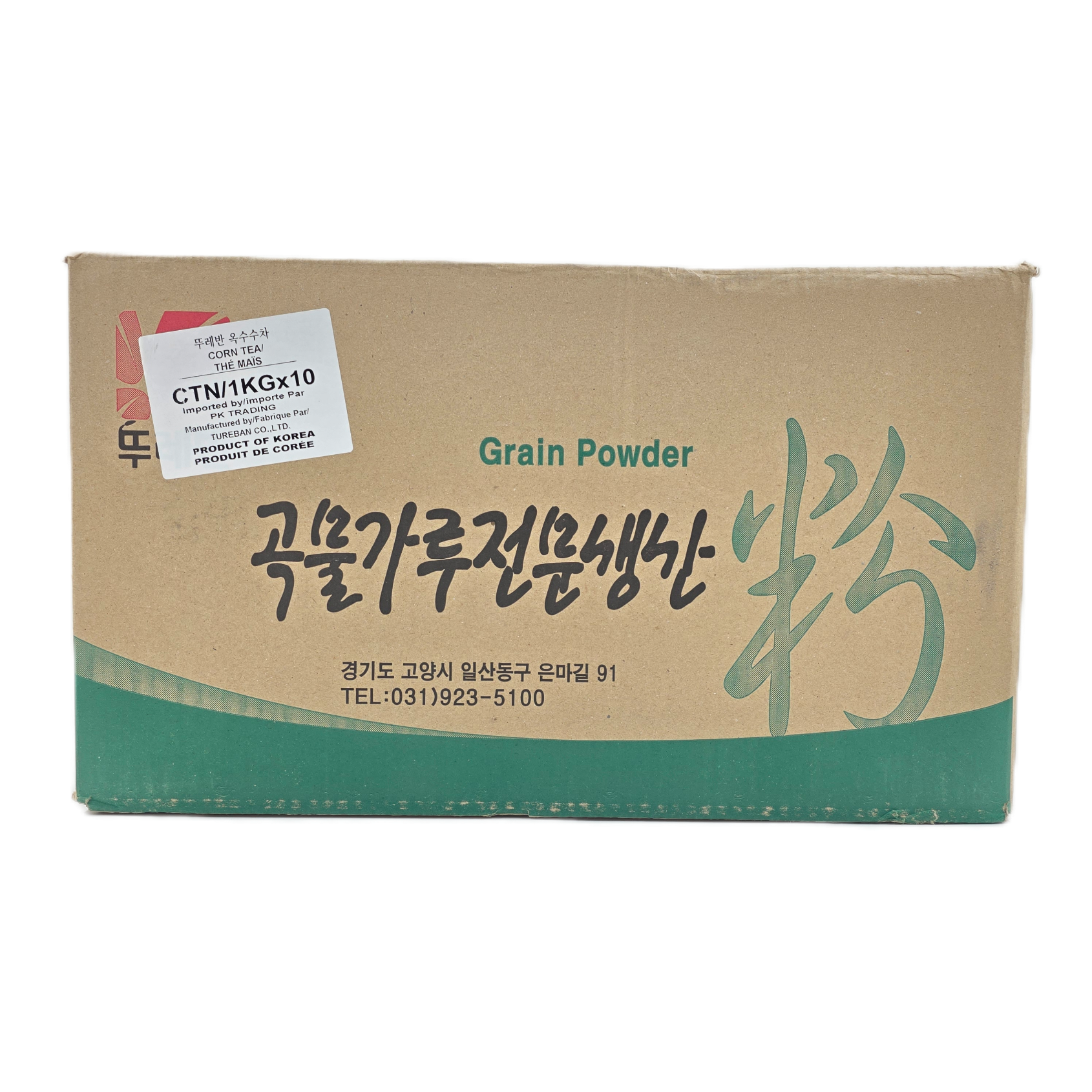 TB ROASTED CORN TEA (1KG*10) 뚜레반 옥수수차 벌크