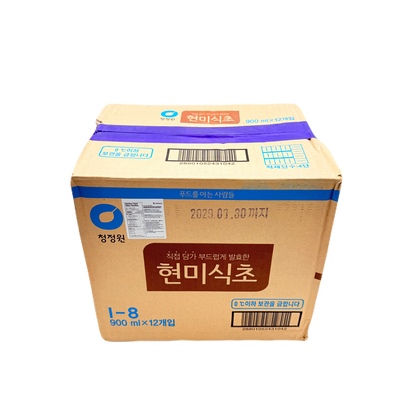 DS BROWNRICE VINEGAR  (900ML*12) 청정원 현미식초