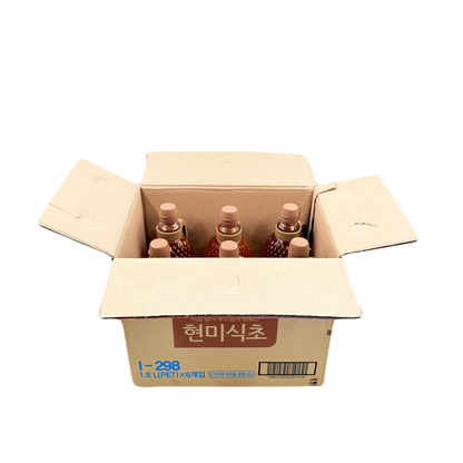 DS BROWNRICE VINEGAR  (1.8L*6) 청정원 현미식초