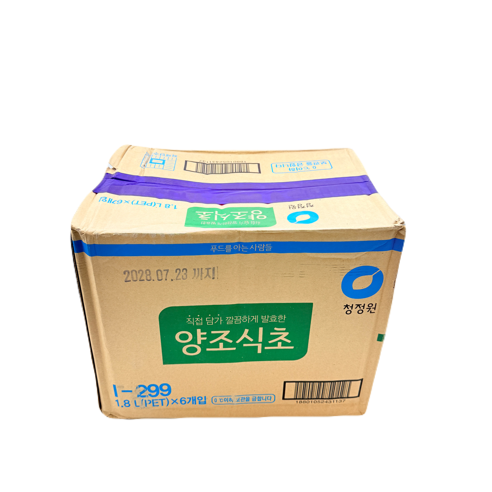 DS YANGJO VINEGAR (1.8L*6) 청정원 양조식초
