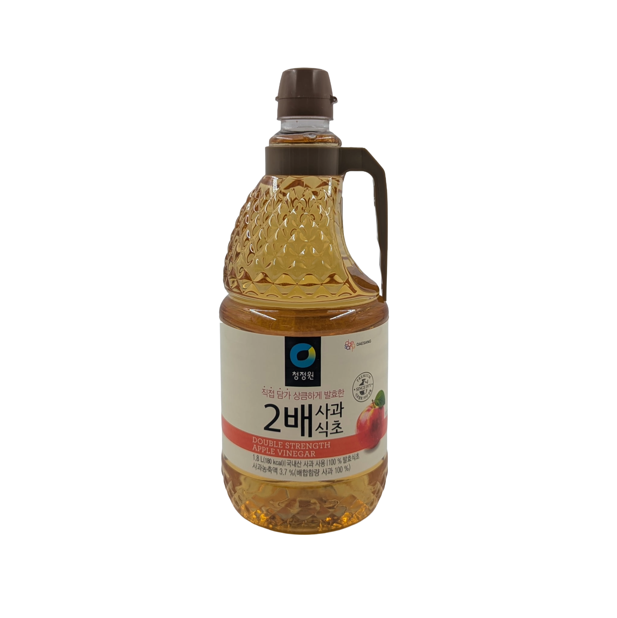 DS APPLE VINEGAR  (1.8L*6) 청정원 2배 사과식초