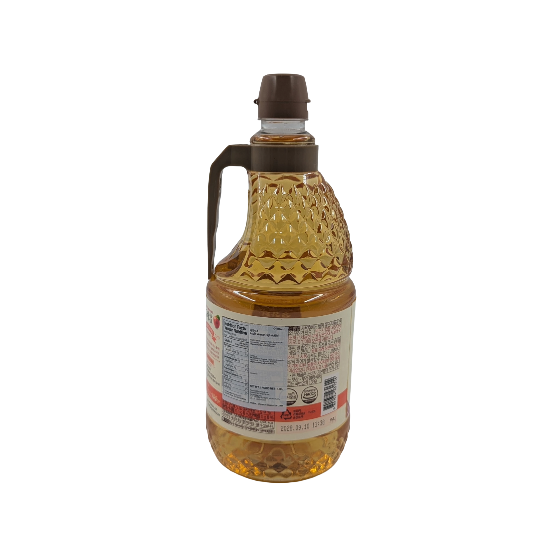 DS APPLE VINEGAR  (1.8L*6) 청정원 2배 사과식초