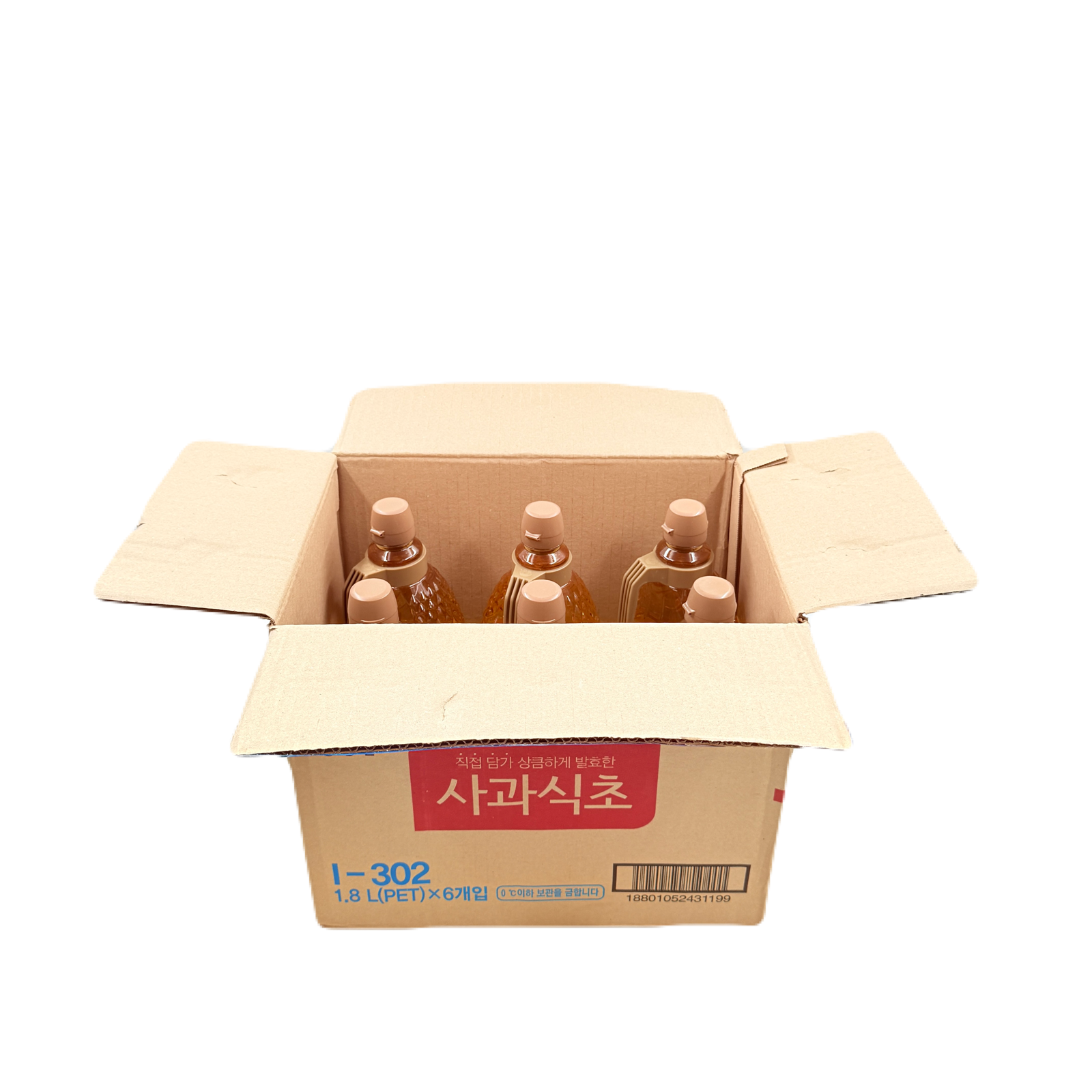 DS APPLE VINEGAR  (1.8L*6) 청정원 사과식초