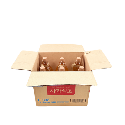 DS APPLE VINEGAR  (1.8L*6) 청정원 사과식초