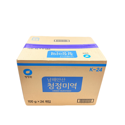 DS DRIED SEAWEED (100G*24) 청정원 남해안산 청정 미역