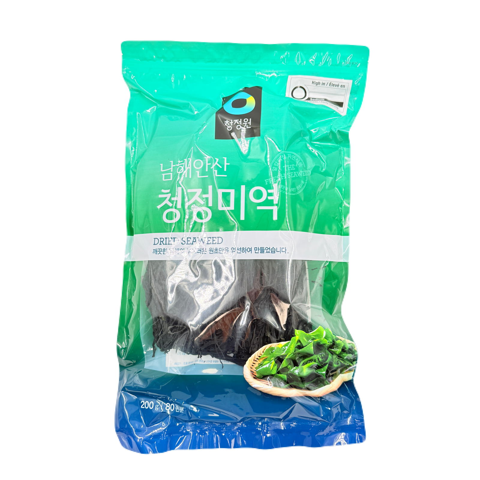 DS DRIED SEAWEED (200G*12) 청정원 남해안산 청정 미역