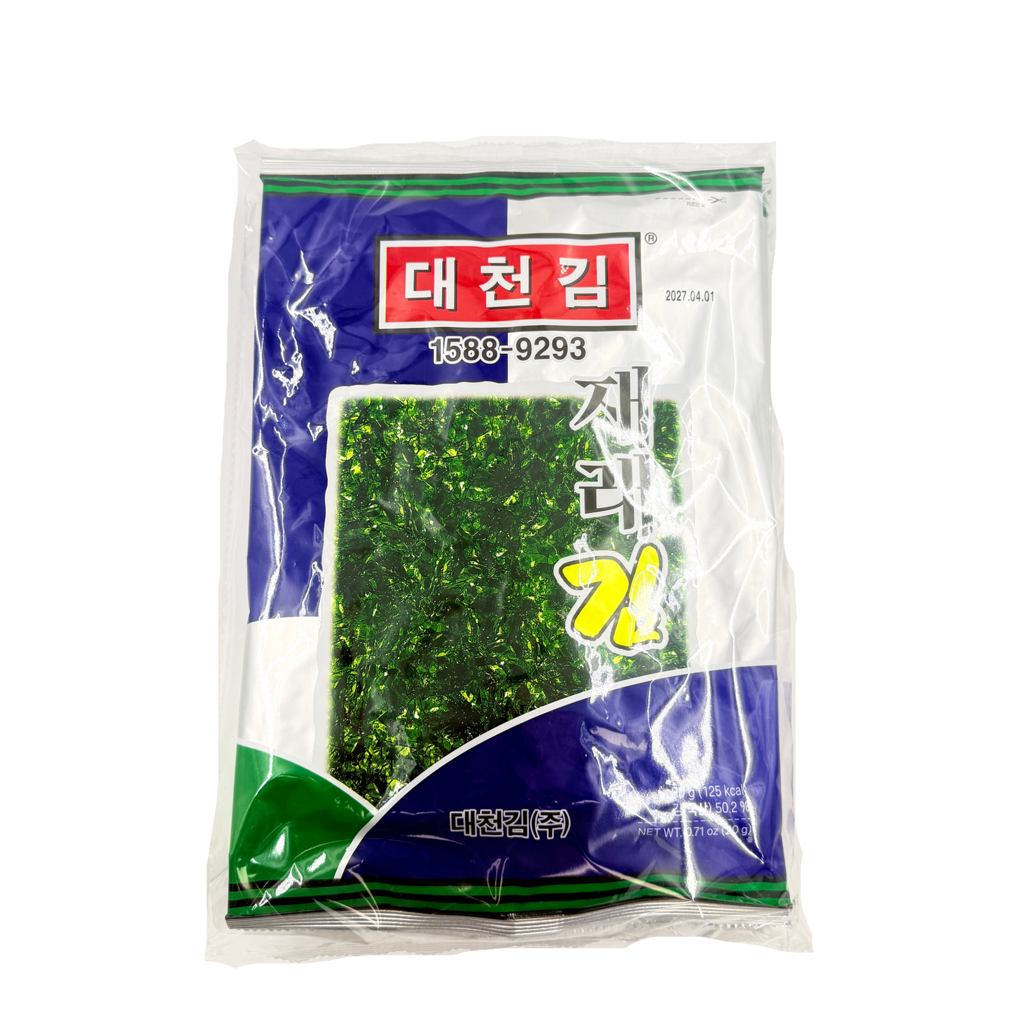 ROASTED LAVER JAERAE (20G*4)*10 대천김 재래 전장김