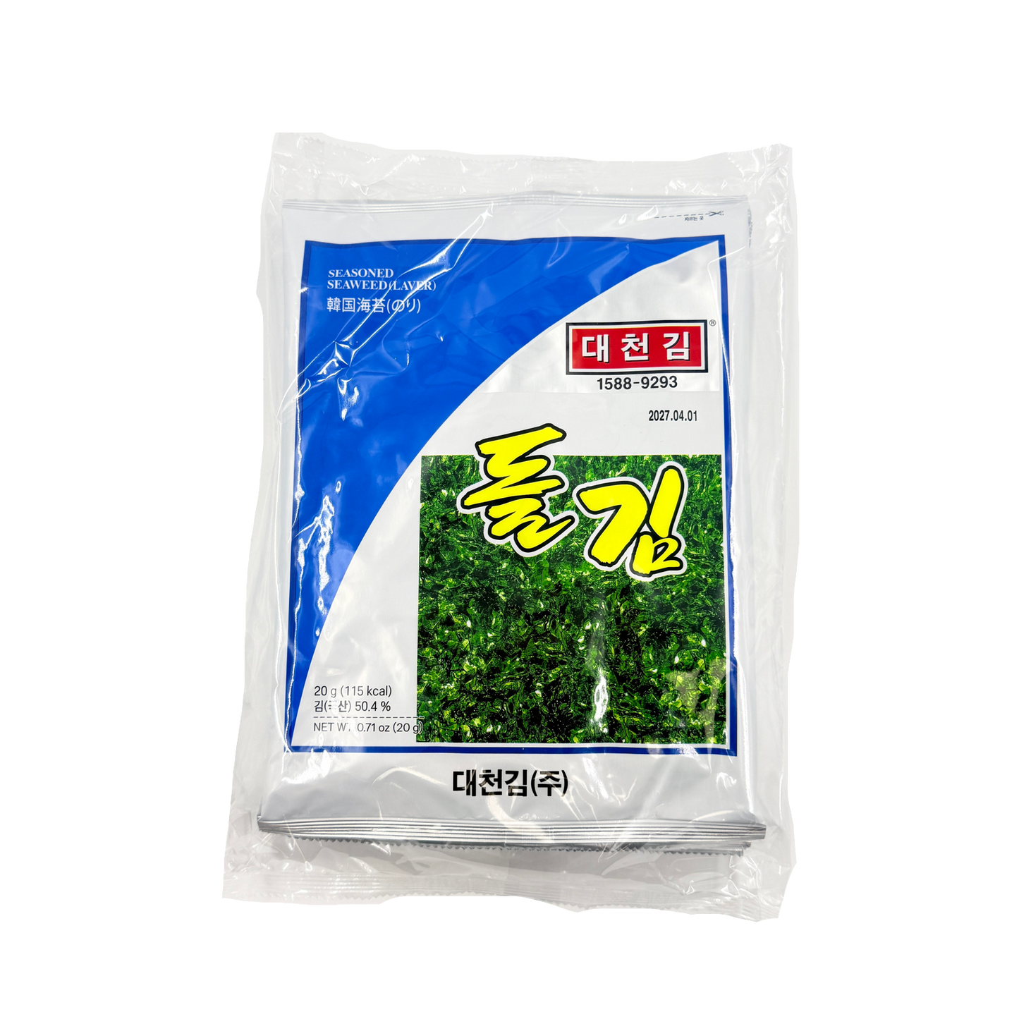 ROASTED LAVER DOLKINM (20G*4)*10   대천김 돌김 전장김