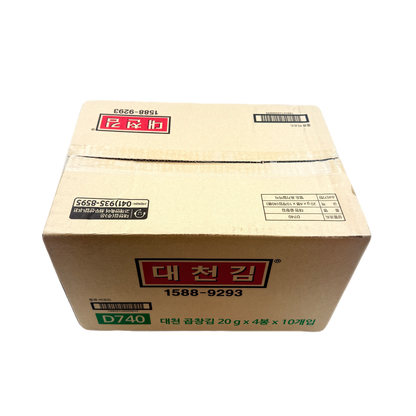 DC GOPCHANG GIM JEONJANG(20G*4*10) 대천 곱창김 전장