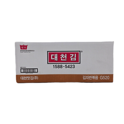 DACHEN ROASTED & SEASONED SEAWEED SNACK (50G*20) 대천김 김자반 볶음