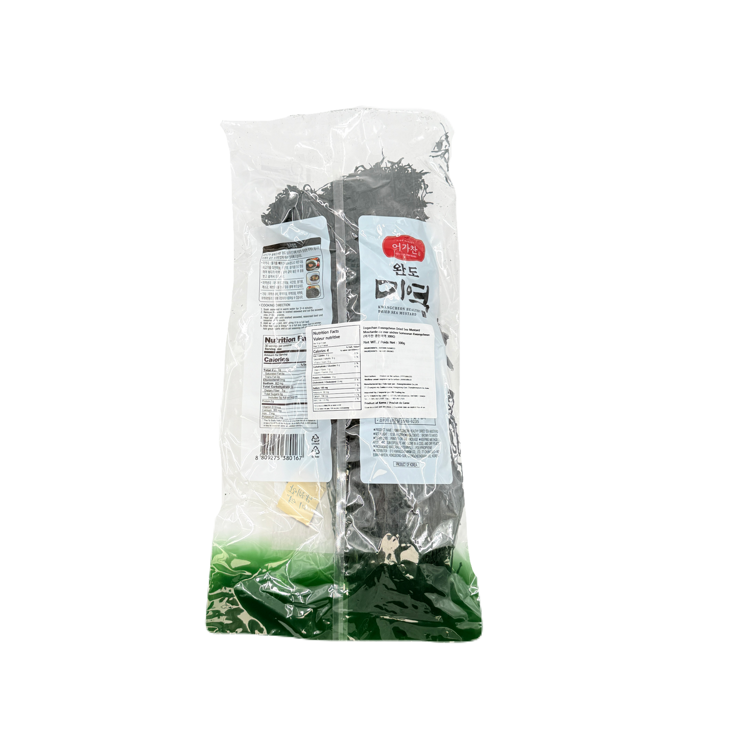 DRIED SEA MUSTARD (300G*30)  광천 햇 미역