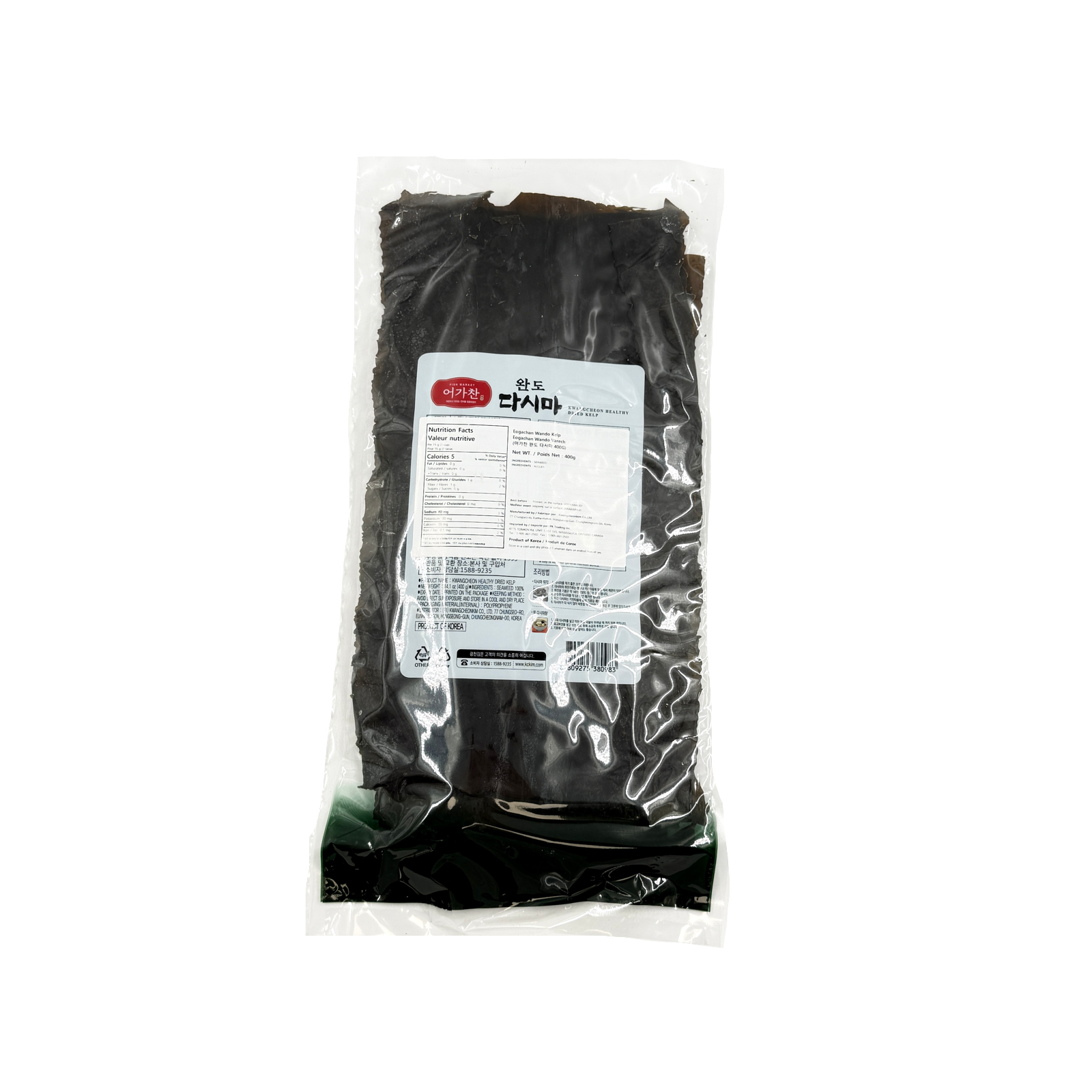 DRIED KELP (400G*30 )  완도 햇 다시마