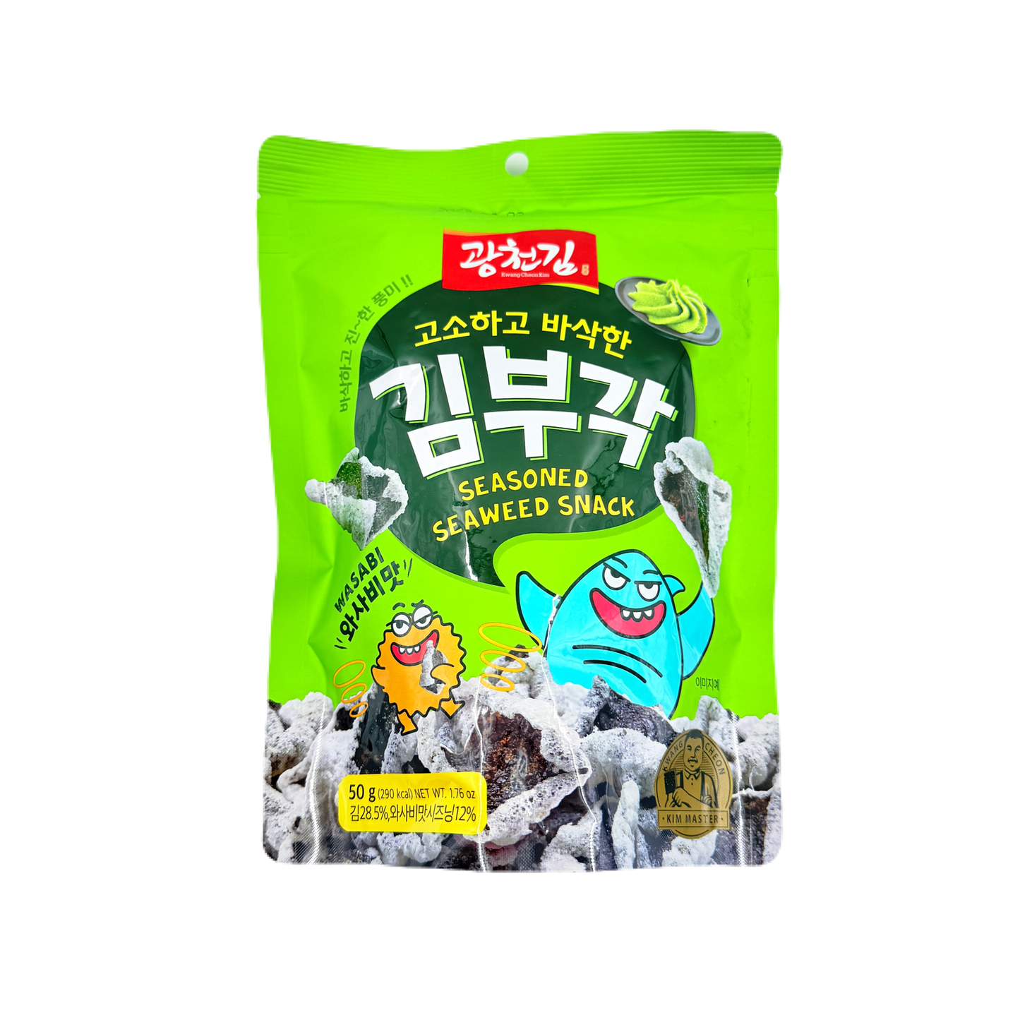 CRISPY SEAWEED CHIPS WASABI (50G*20) 광천 김부각 와사비맛