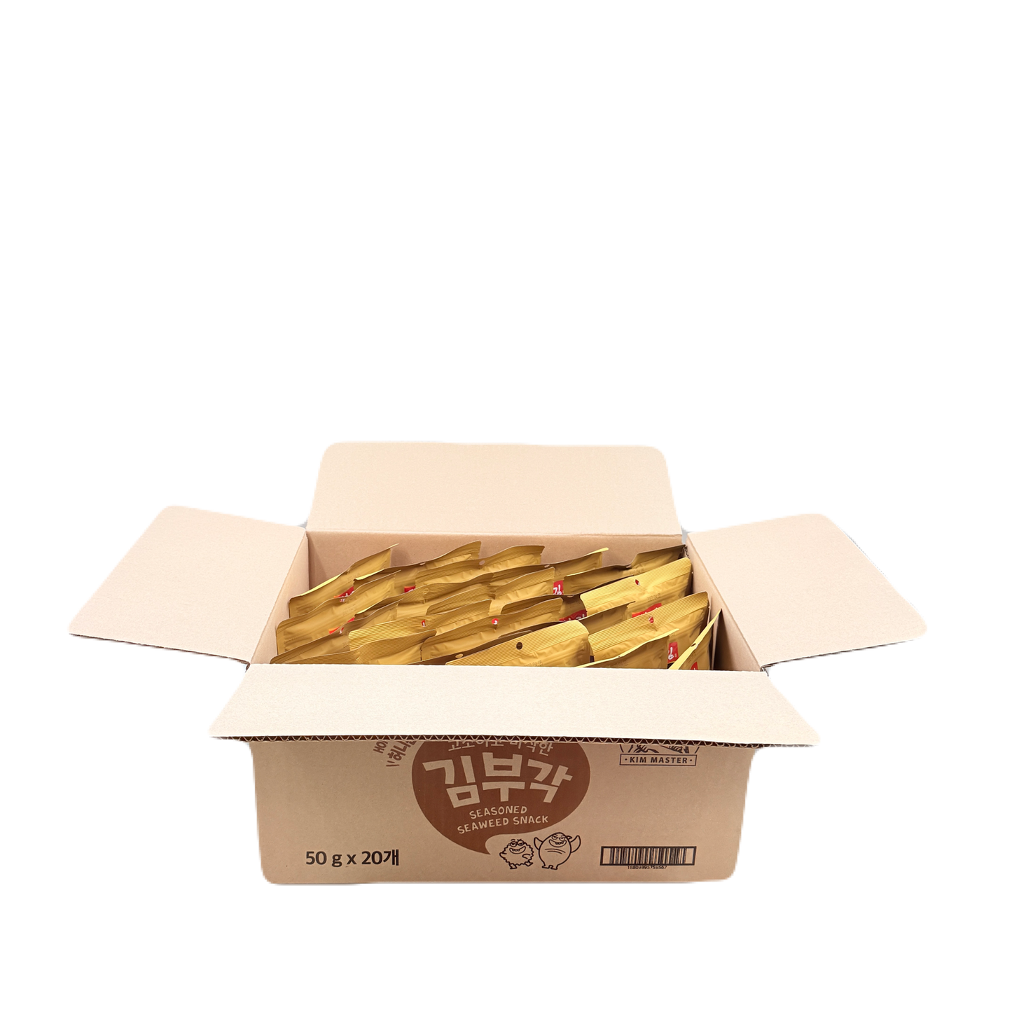 CRISPY SEAWEED CHIPS HONEY & CORN (50G*20) 광천 김부각 허니콘소메