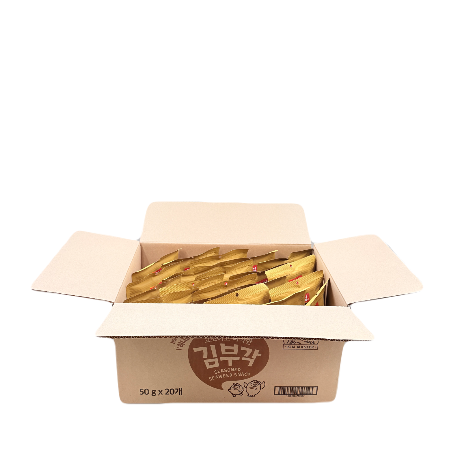 CRISPY SEAWEED CHIPS HONEY & CORN (50G*20) 광천 김부각 허니콘소메