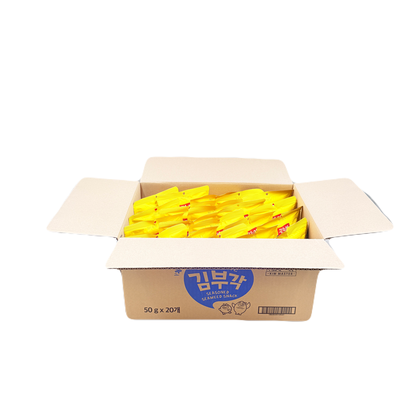 CRISPY SEAWEED CHIPS CHEDDAR CHEESE (50G*20) 광천 김부각 체다치즈맛