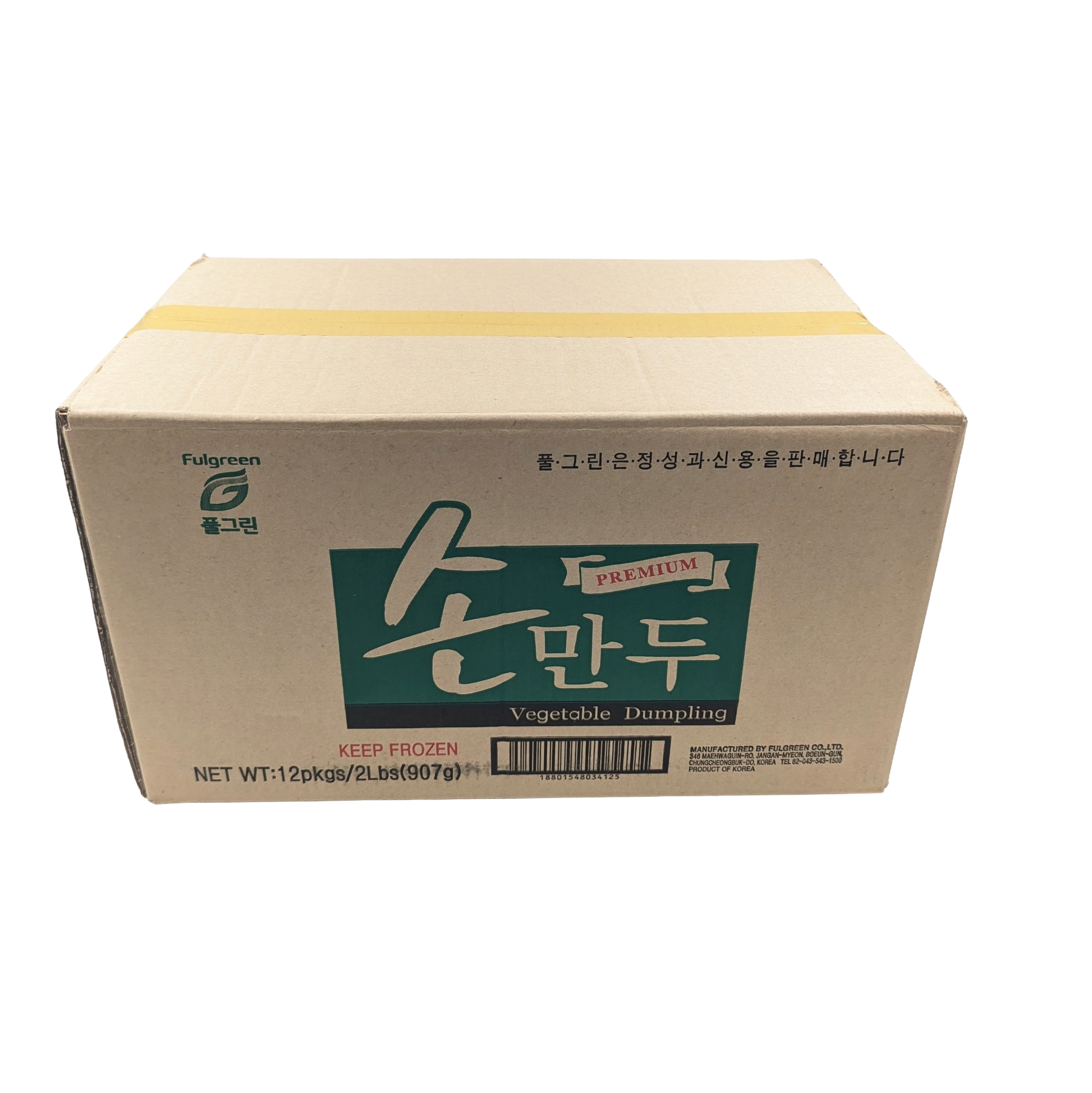 VEGETABLE DUMPLINGS(907G*12EA) 풀그린 야채 손만두