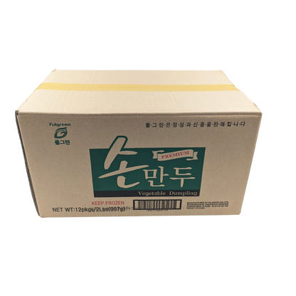 VEGETABLE DUMPLINGS(907G*12EA) 풀그린 야채 손만두
