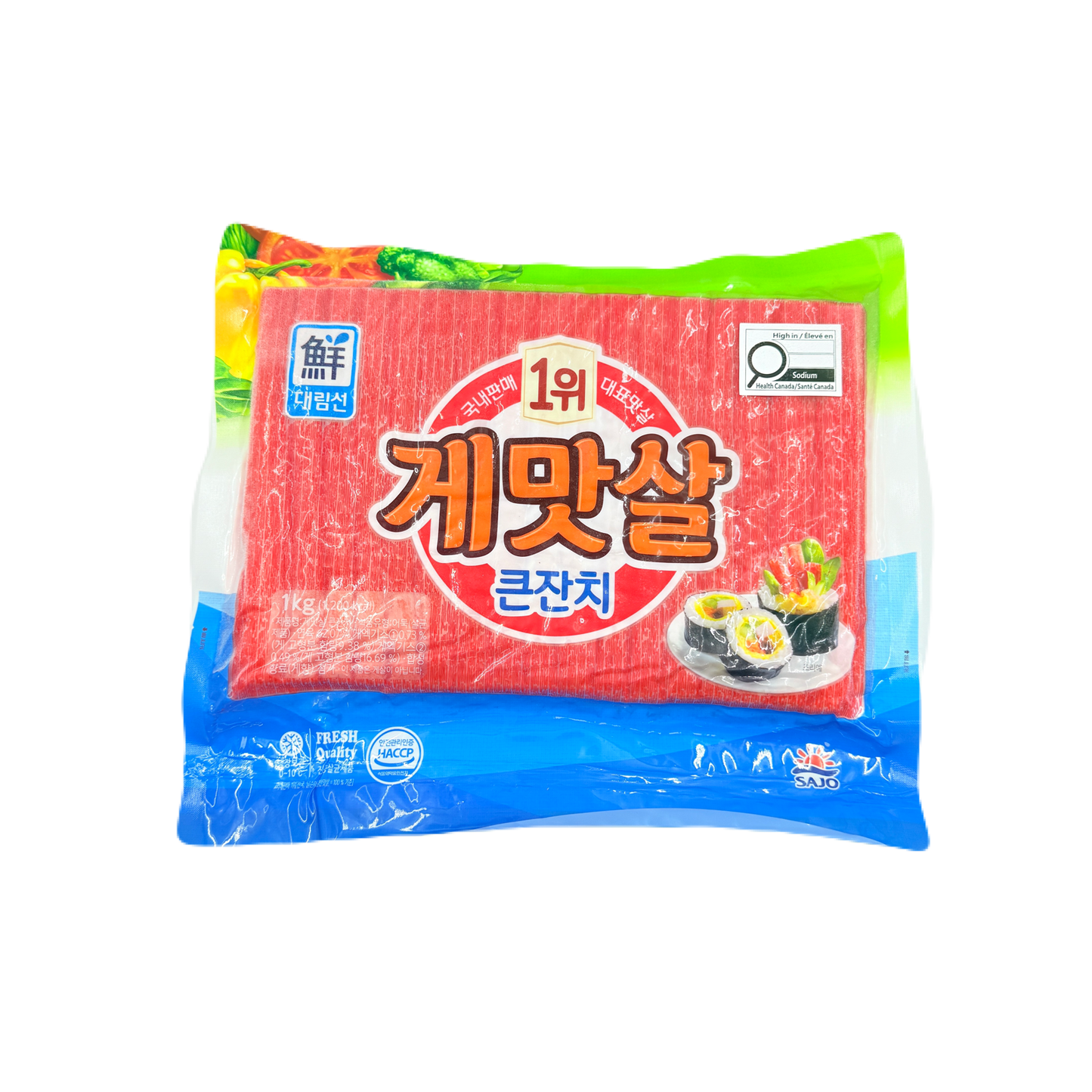 DR KAMABOBO (1KG*10) 대림선 게맛살큰잔치
