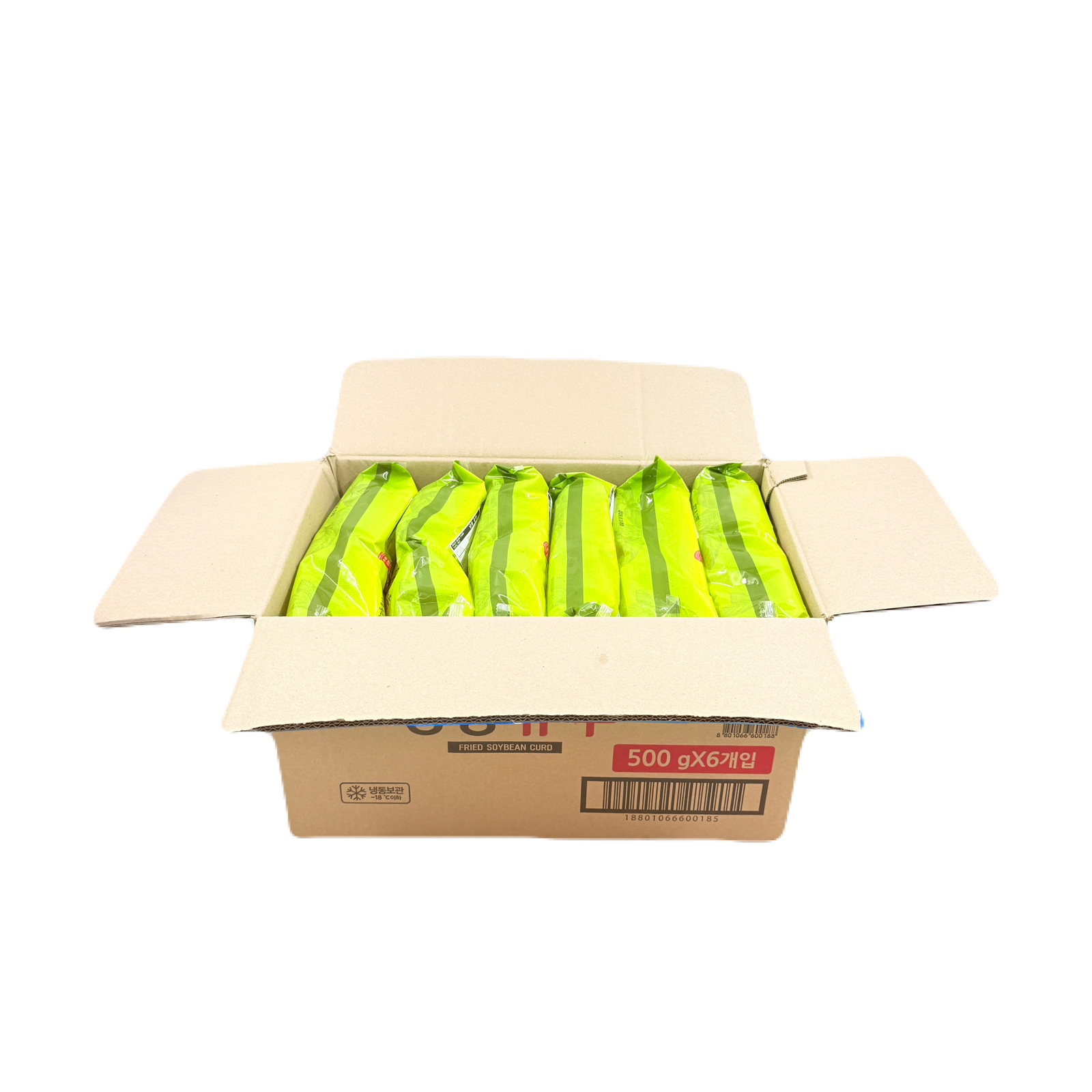 FRIED SOYBEAN CURD(500G*6) 대림 냉동유부