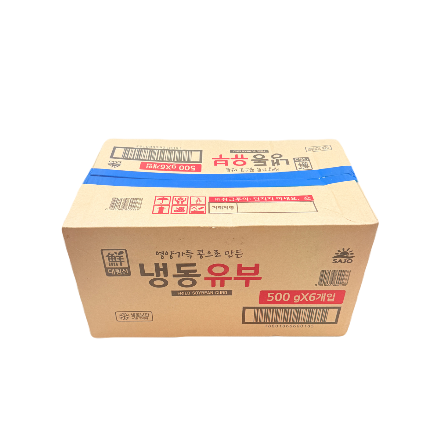 FRIED SOYBEAN CURD(500G*6) 대림 냉동유부