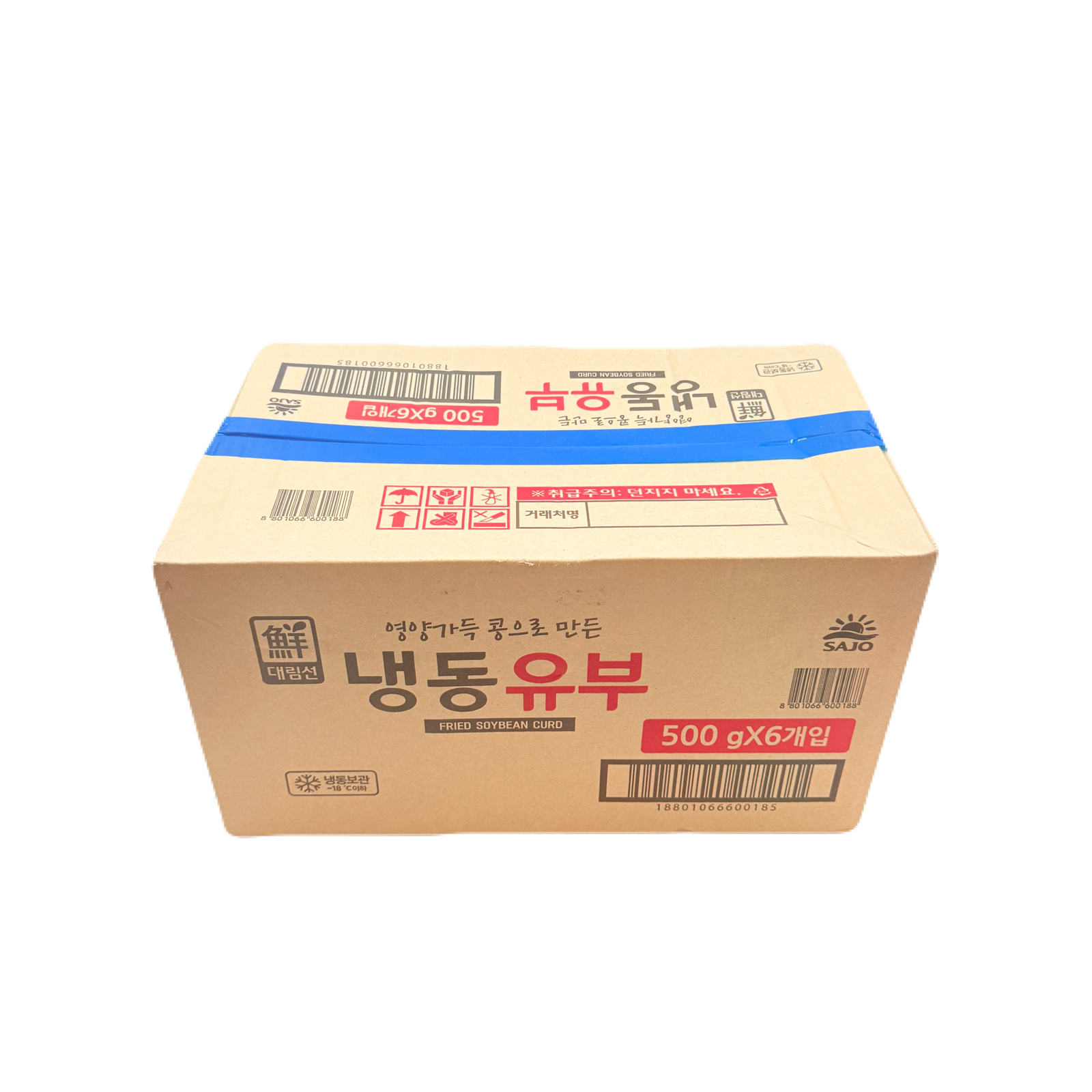 FRIED SOYBEAN CURD(500G*6) 대림 냉동유부