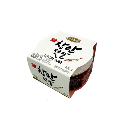 HS SALTED&SEASONED POLLACK ENTRAILS (230G*8) 한성 창란젓갈PL