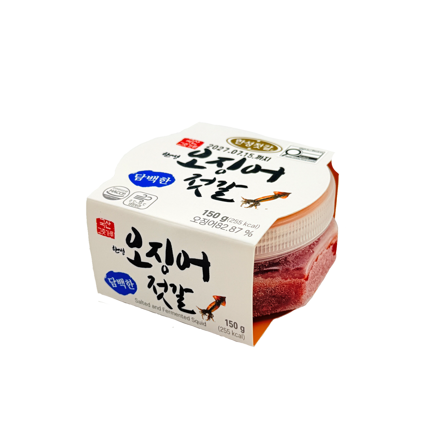 HS SALTED&SEASONED SQUID (150G*8) 한성 오징어젓갈