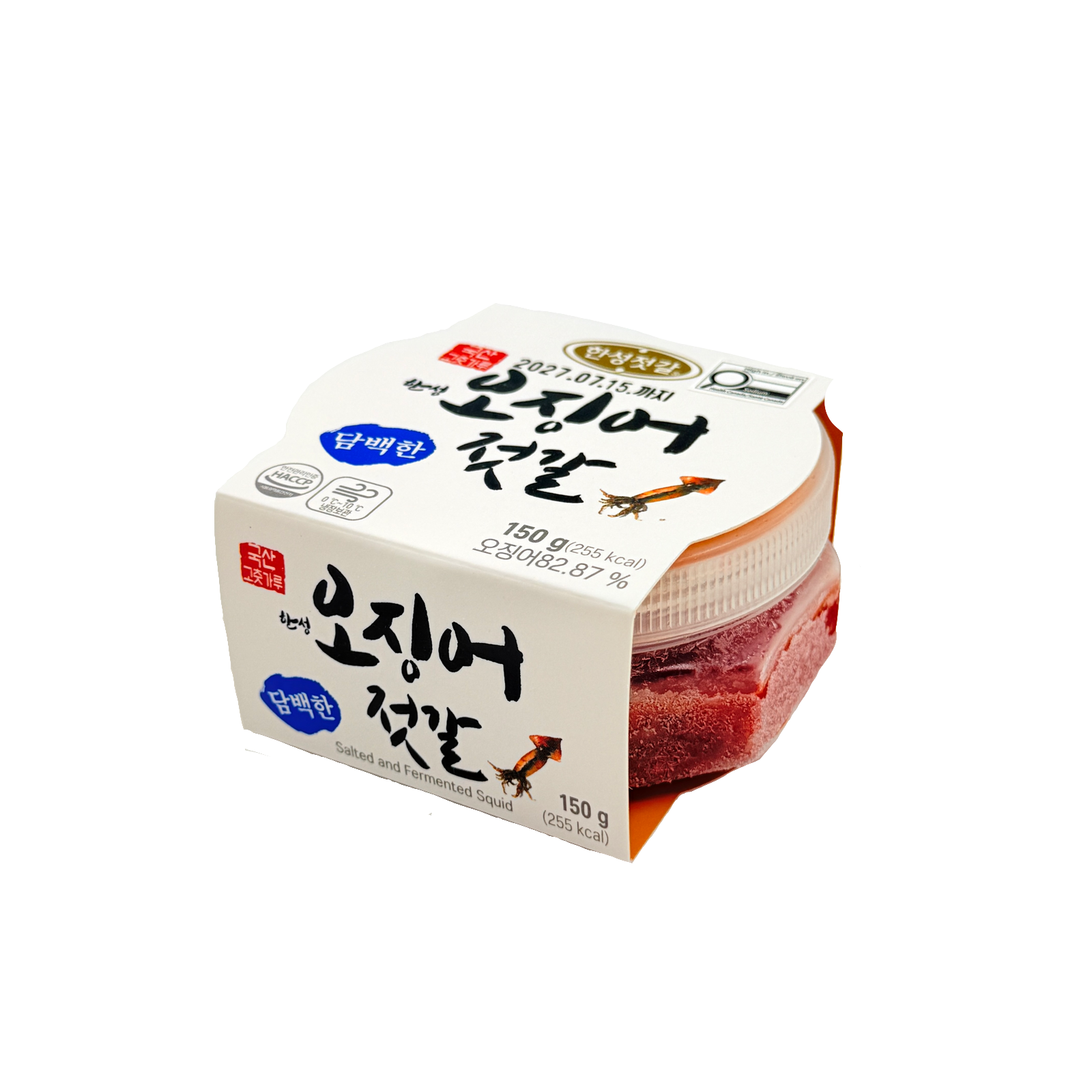 HS SALTED&SEASONED SQUID (150G*8) 한성 오징어젓갈