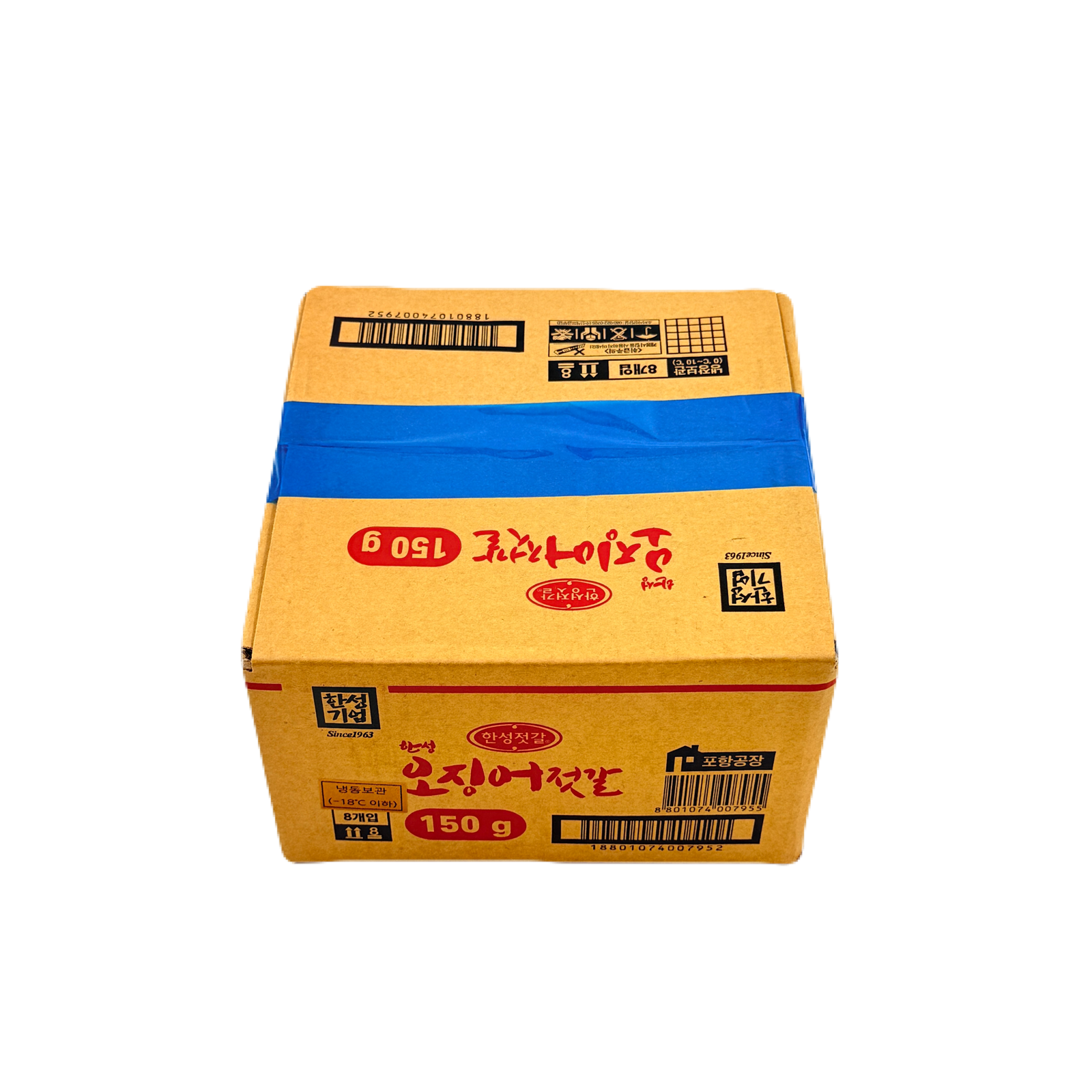 HS SALTED&SEASONED SQUID (150G*8) 한성 오징어젓갈