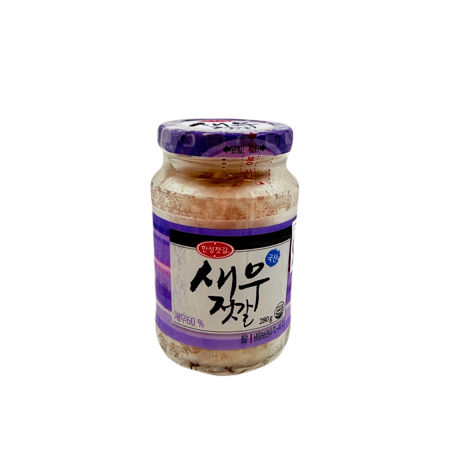 HS SALTED SHRIMP(280G*20) 한성 새우젓갈