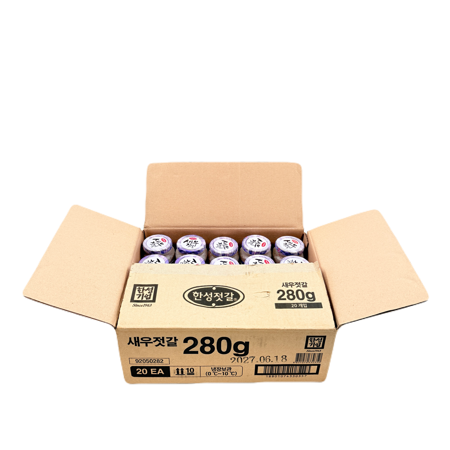 HS SALTED SHRIMP(280G*20) 한성 새우젓갈