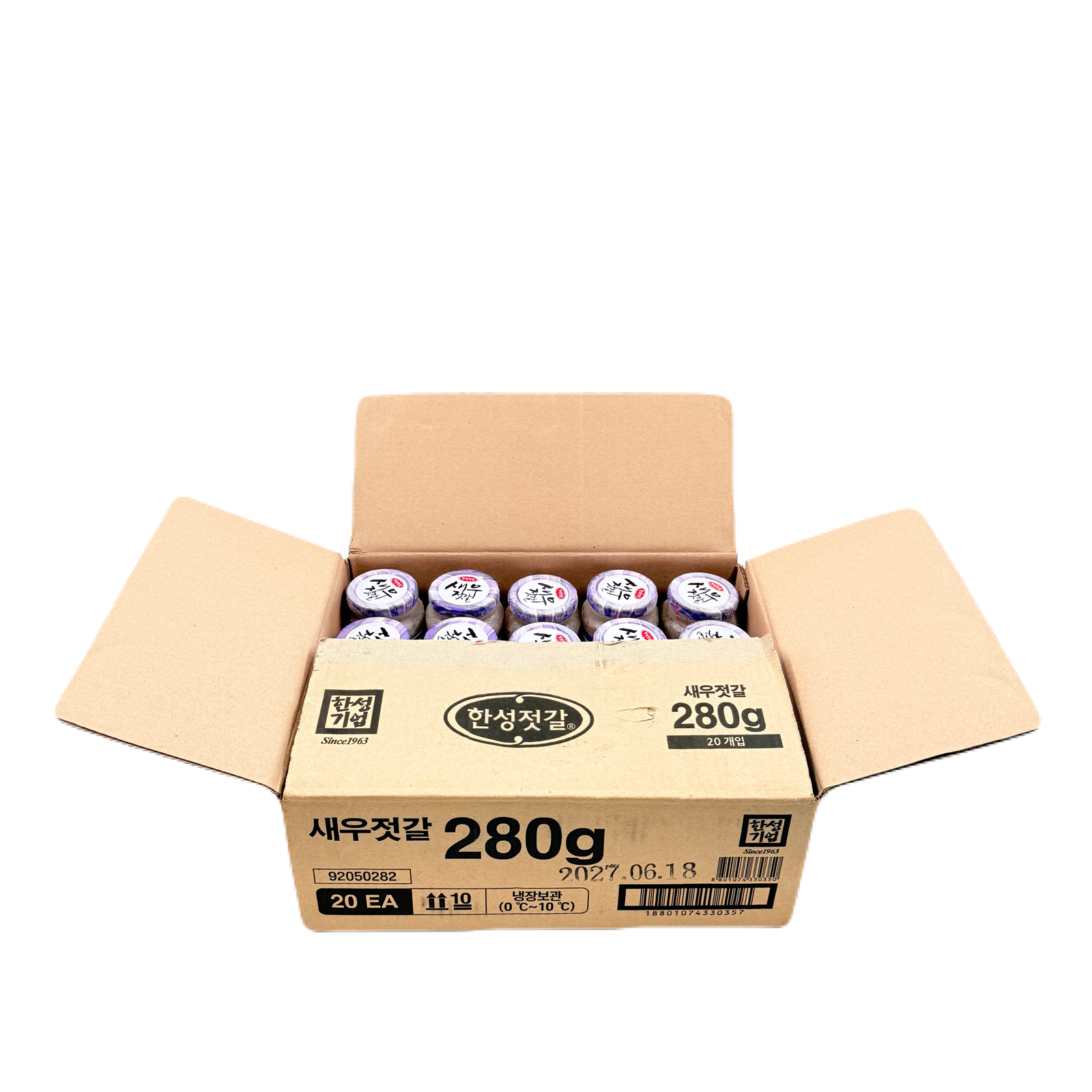 HS SALTED SHRIMP(280G*20) 한성 새우젓갈