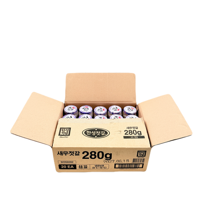 HS SALTED SHRIMP(280G*20) 한성 새우젓갈