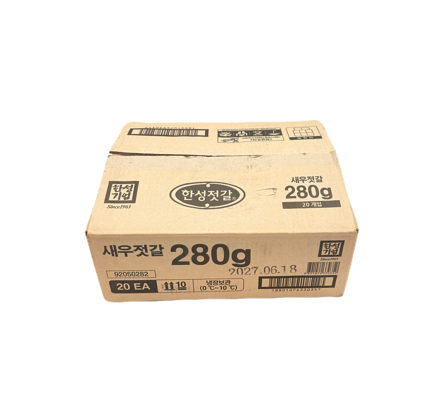 HS SALTED SHRIMP(280G*20) 한성 새우젓갈