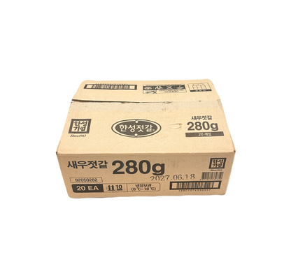 HS SALTED SHRIMP(280G*20) 한성 새우젓갈