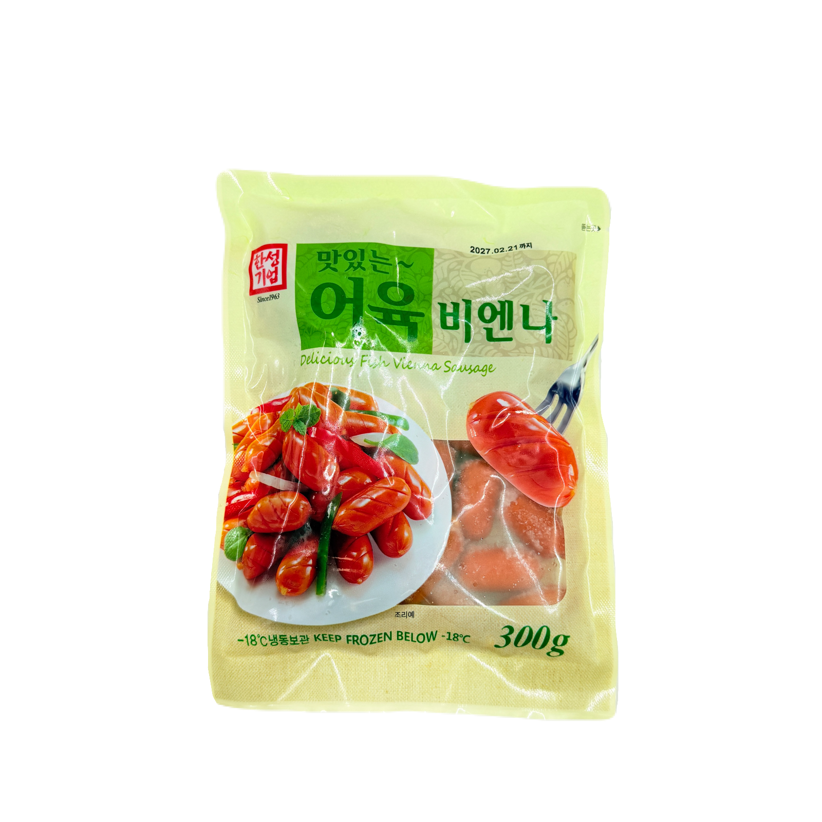 HS FISH VIENNA SAUSAGE (300G*30) 한성 어육 비엔나쏘세지