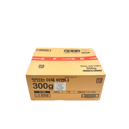 HS FISH VIENNA SAUSAGE (300G*30) 한성 어육 비엔나쏘세지