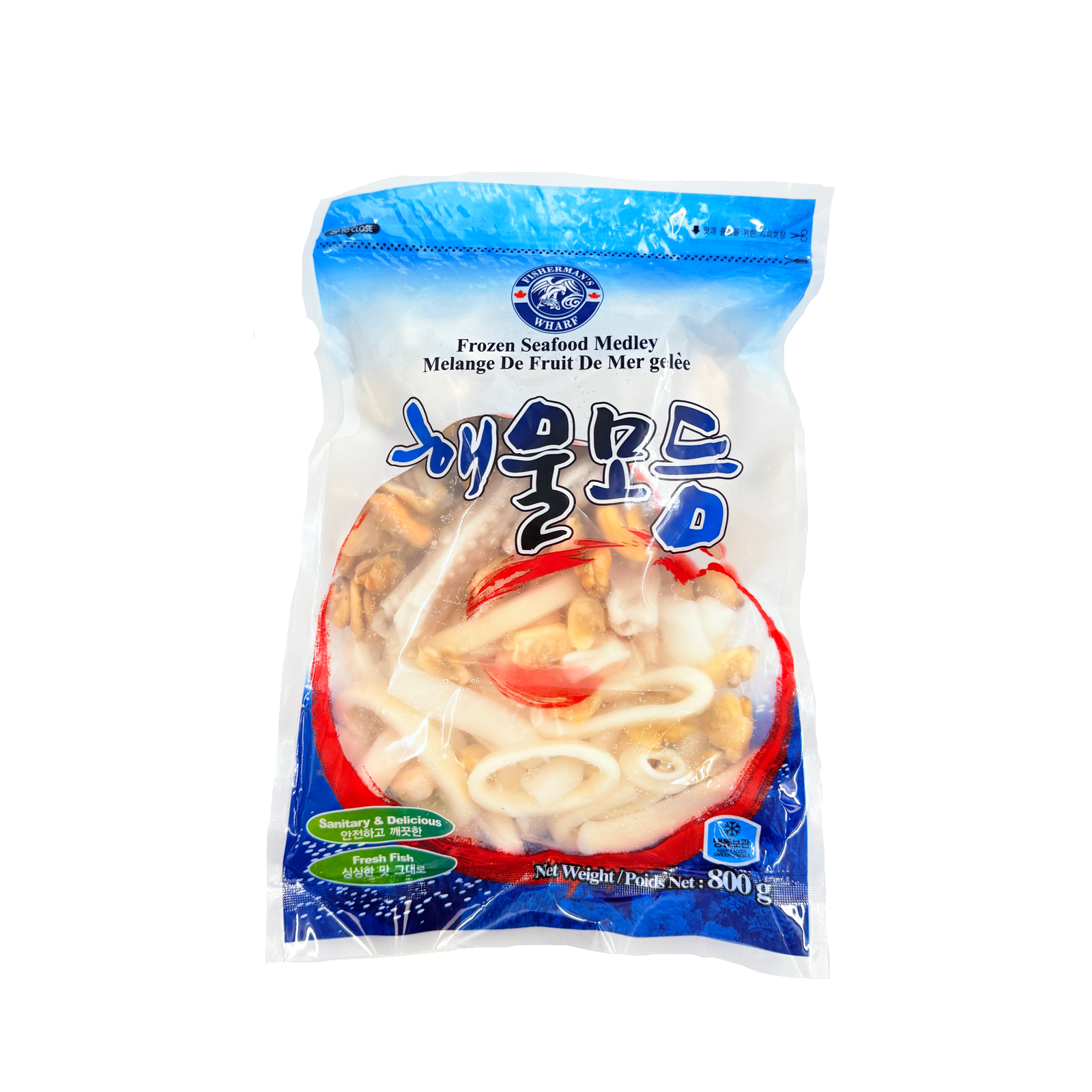 SEAFOOD MIX (800G*12) 해물모듬 화이트팩