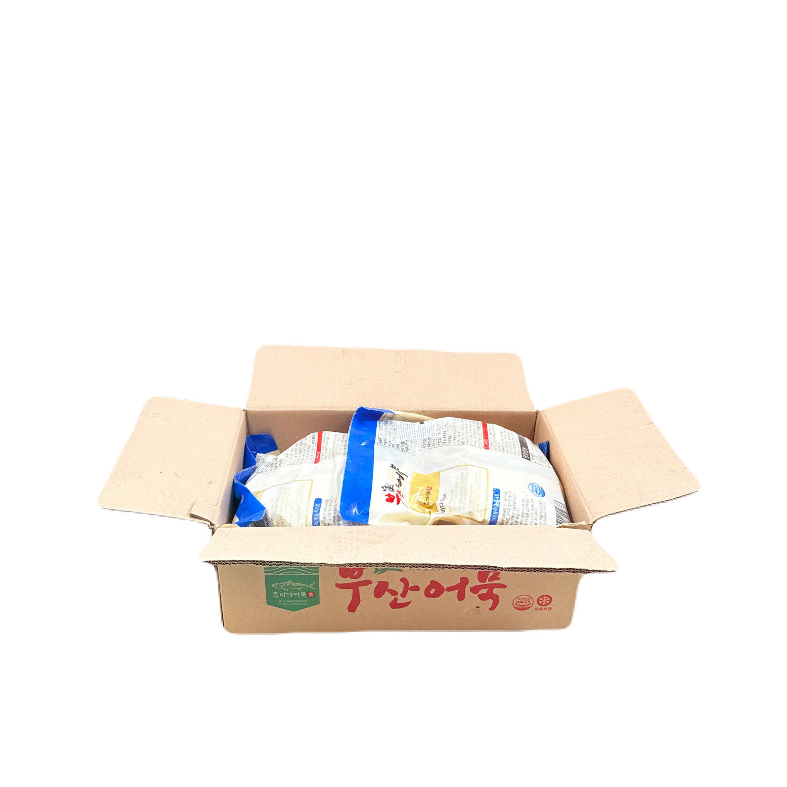 CHAMBADA FISH CAKE (2.45KG*4) 참바다 부산 야채 모듬 어묵