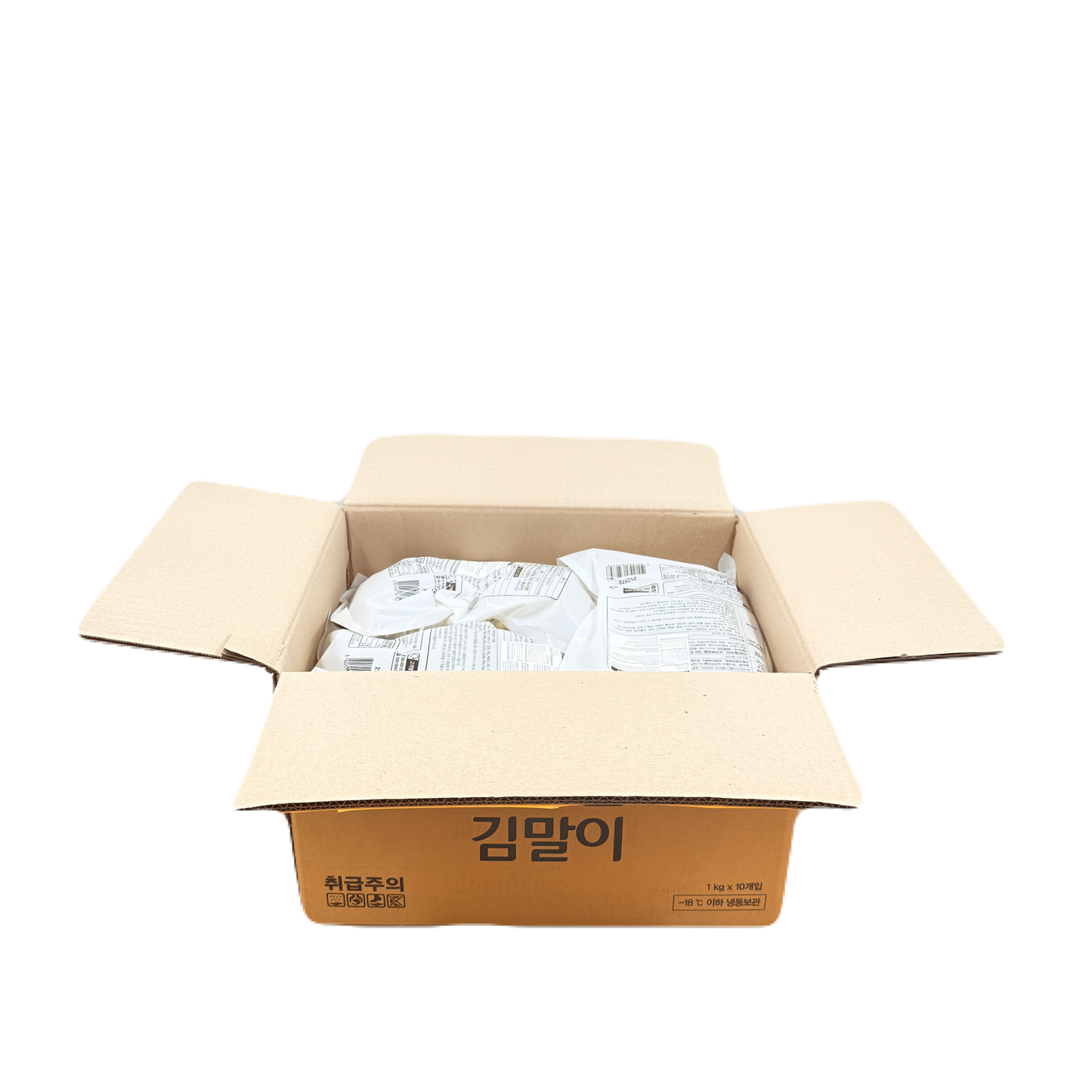 CJ NOODLE LAVER ROLL (1KG*10) CJ 노릇노릇 맛있는 김말이