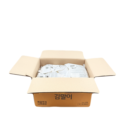 CJ NOODLE LAVER ROLL (1KG*10) CJ 노릇노릇 맛있는 김말이
