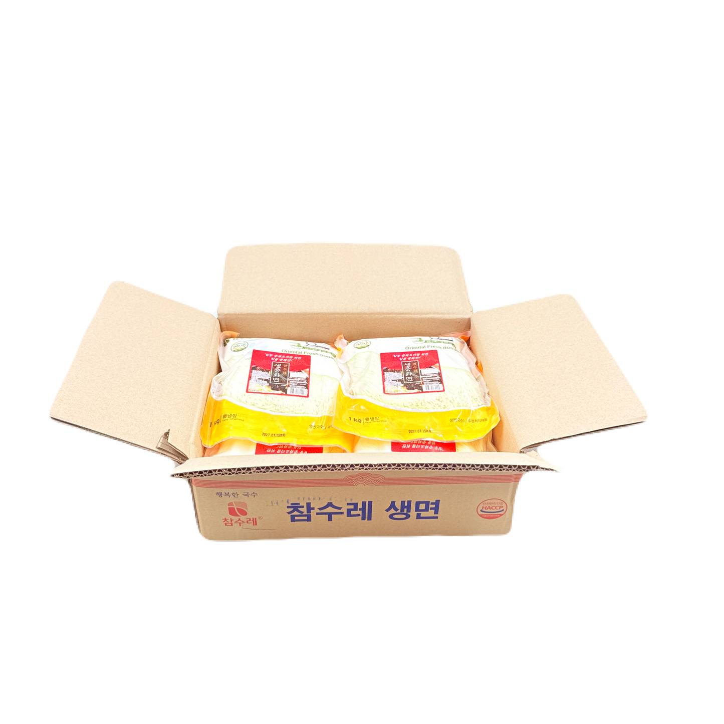 ORIENTAL WHEATFLOUR NOODLES (1KG*10) 참수레 생 중화면