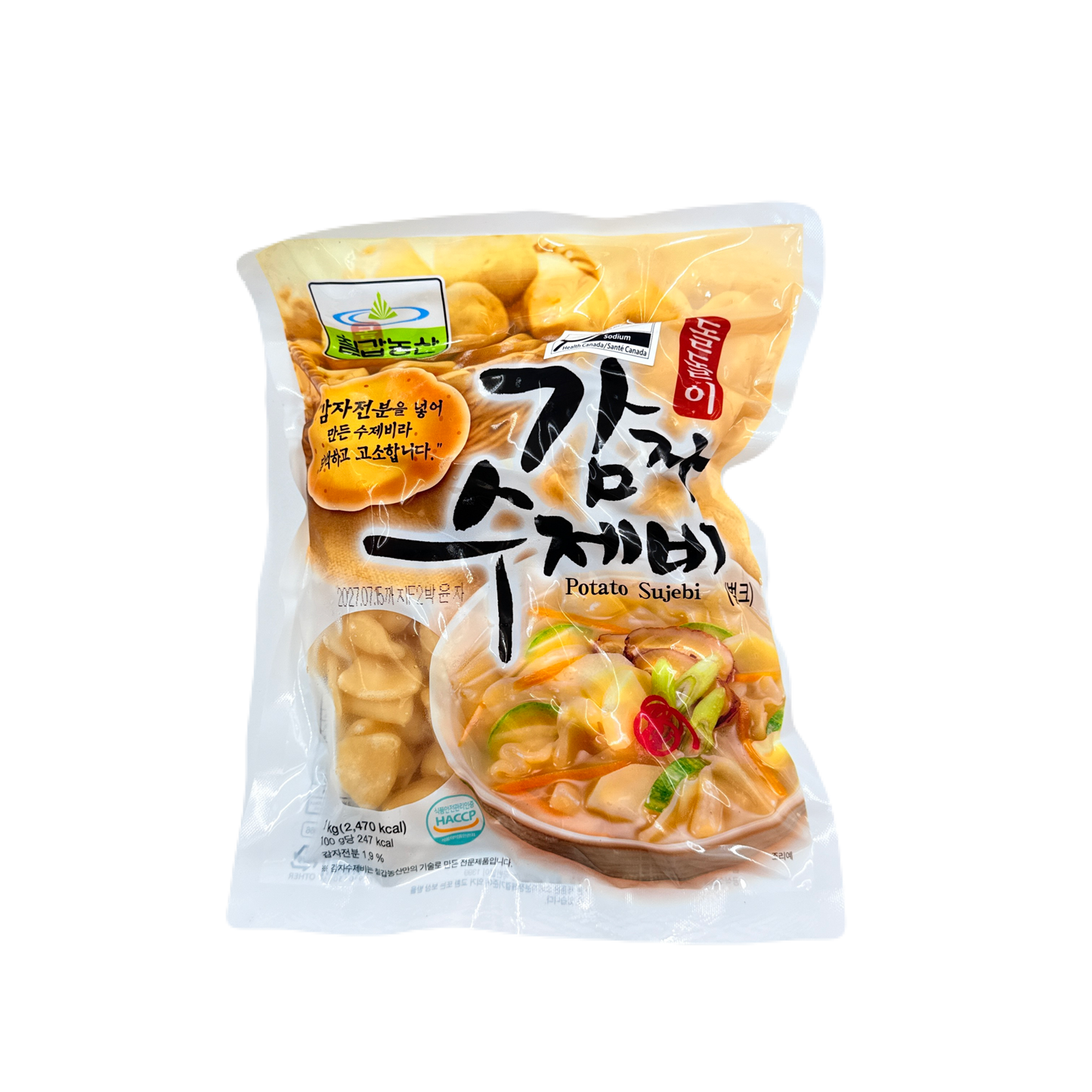 CG)DOLDOLI POTATO SUJEBI (1KG*10) 칠갑 돌돌이 감자 수제비