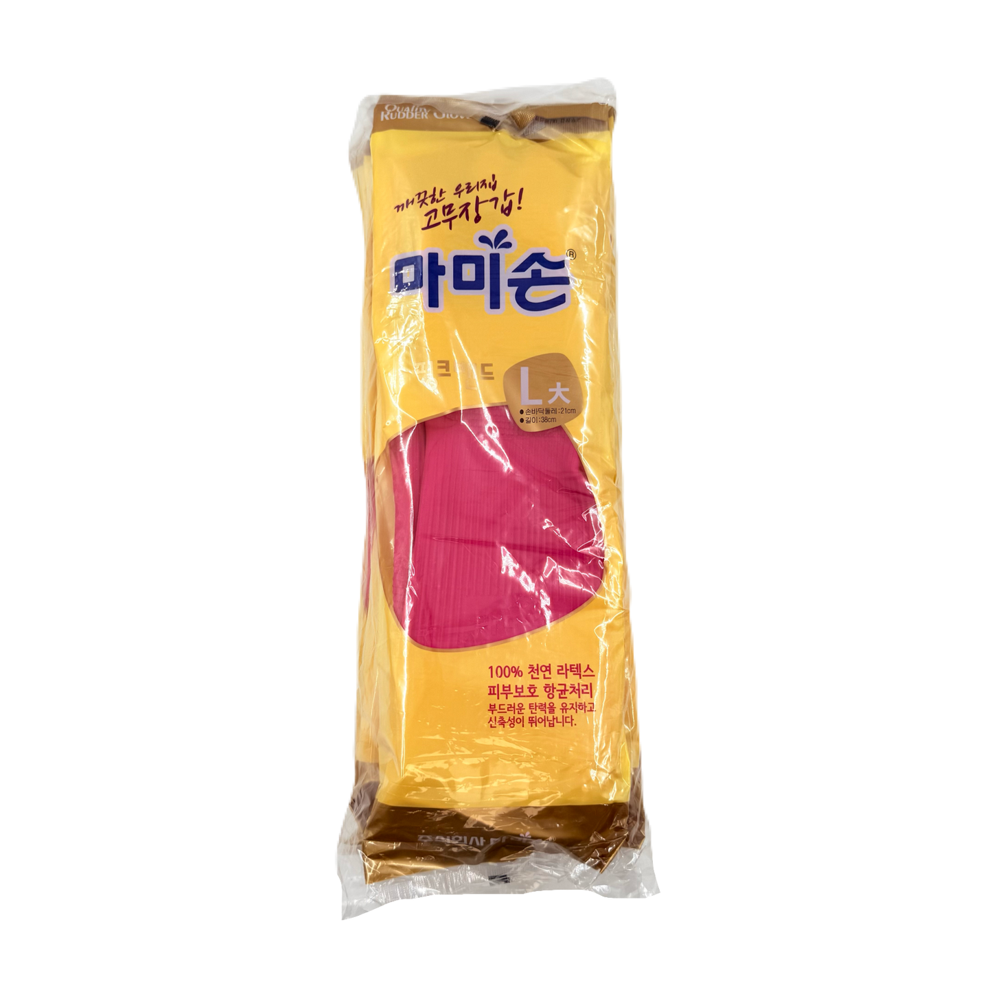 RUBBER GLOVES 마미손 고무장갑(L) 10 PAIRS/PK