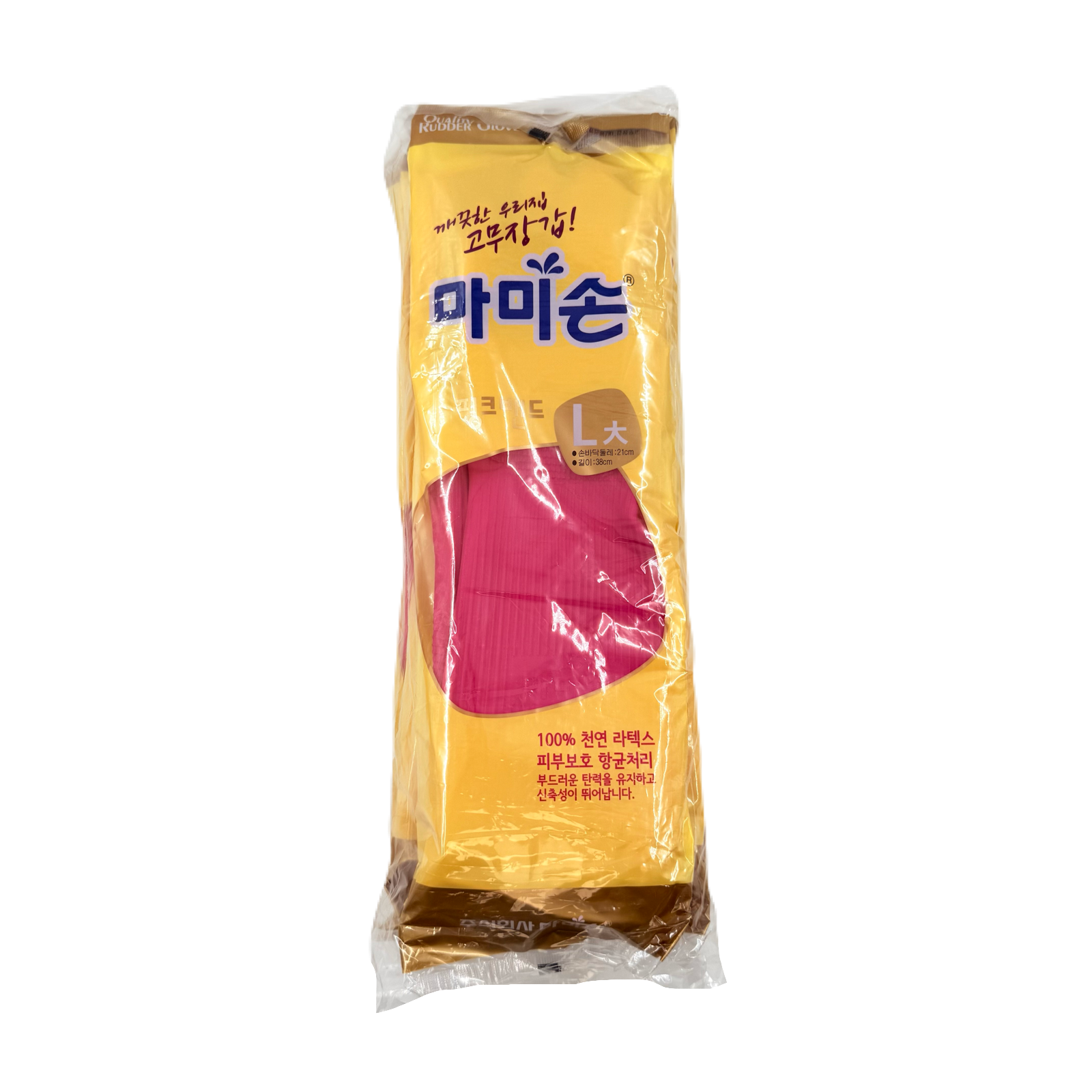 RUBBER GLOVES 마미손 고무장갑(L) 10 PAIRS/PK