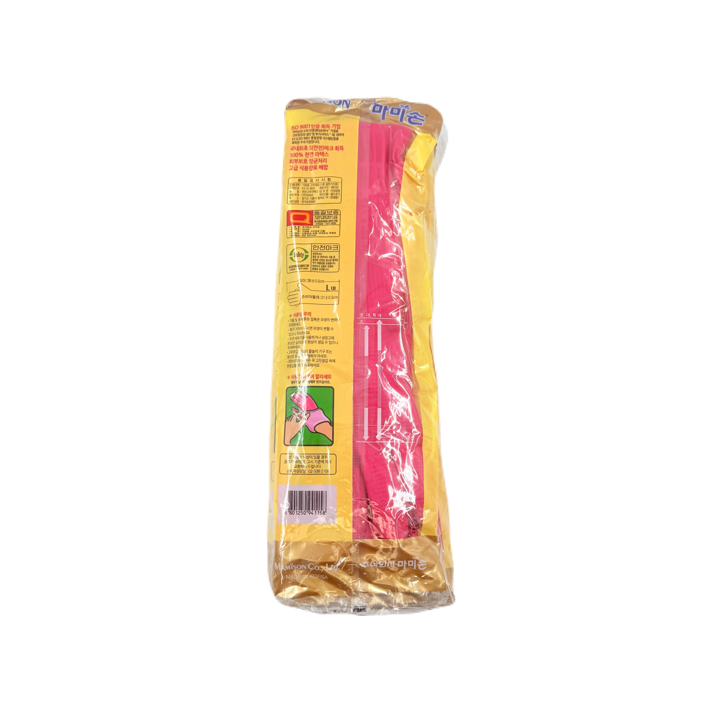 RUBBER GLOVES 마미손 고무장갑(L) 10 PAIRS/PK